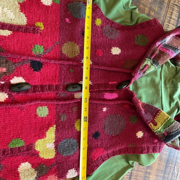 Tara Hand Knits Wool Sweater Vest - Picture 6 of 8